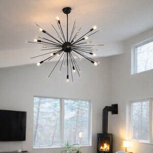 CB2 - Sputnik Large Light / MCM Chandelier / mid-century modern
